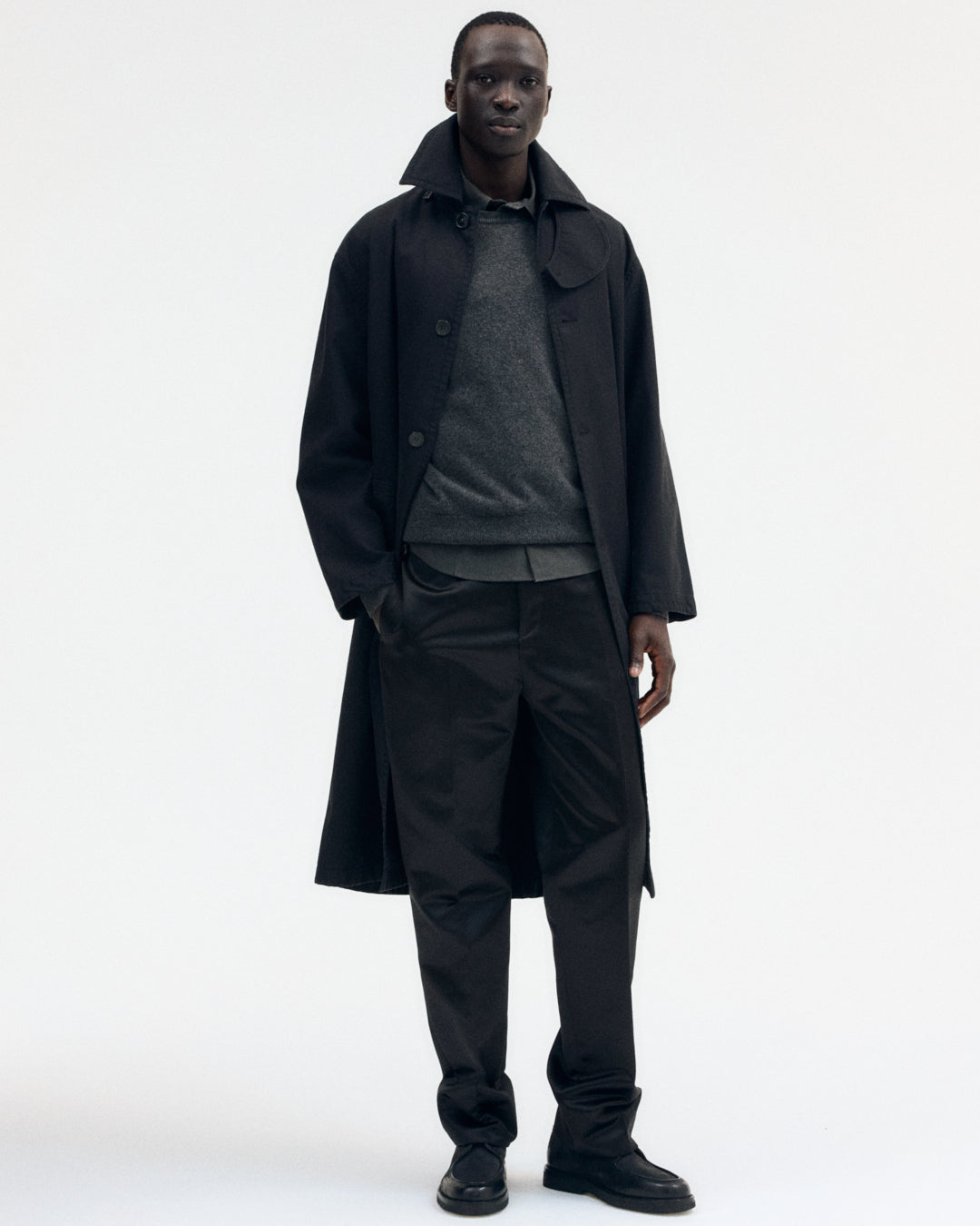 Twill Mac Coat