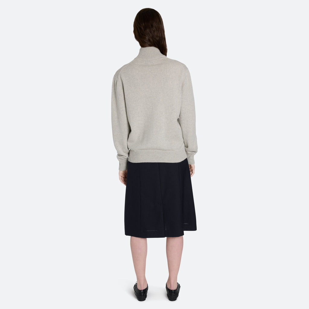 Cashmere Zip Sweater