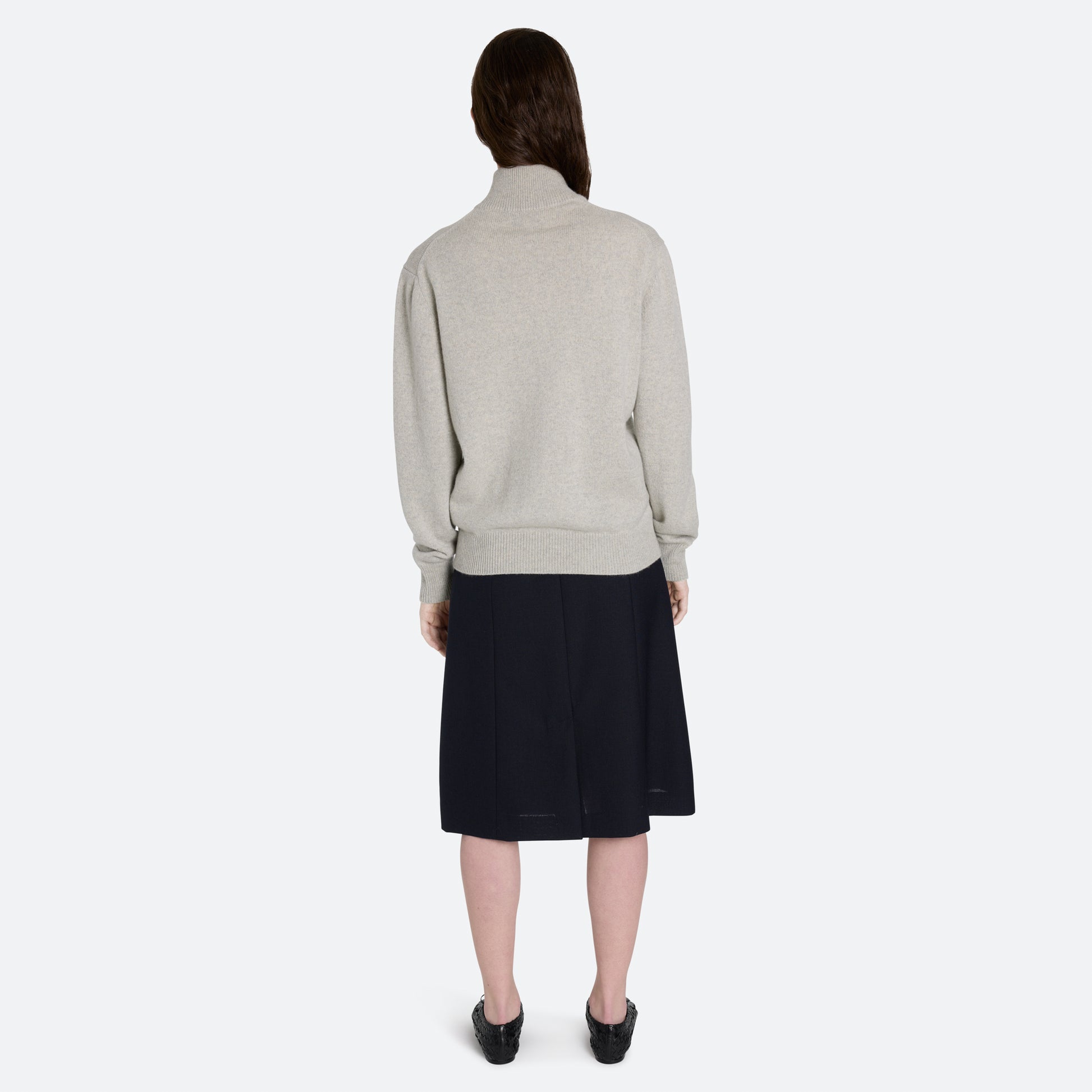 Cashmere Zip Sweater