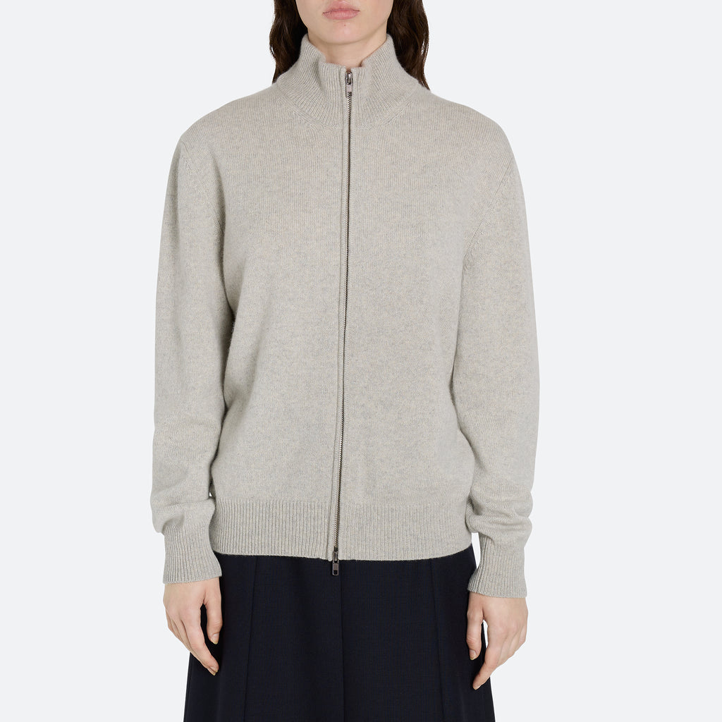 Cashmere Zip Sweater
