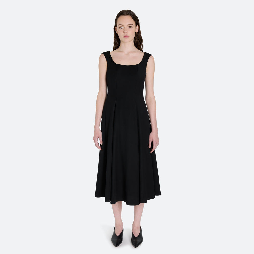 Wool Panel Dress