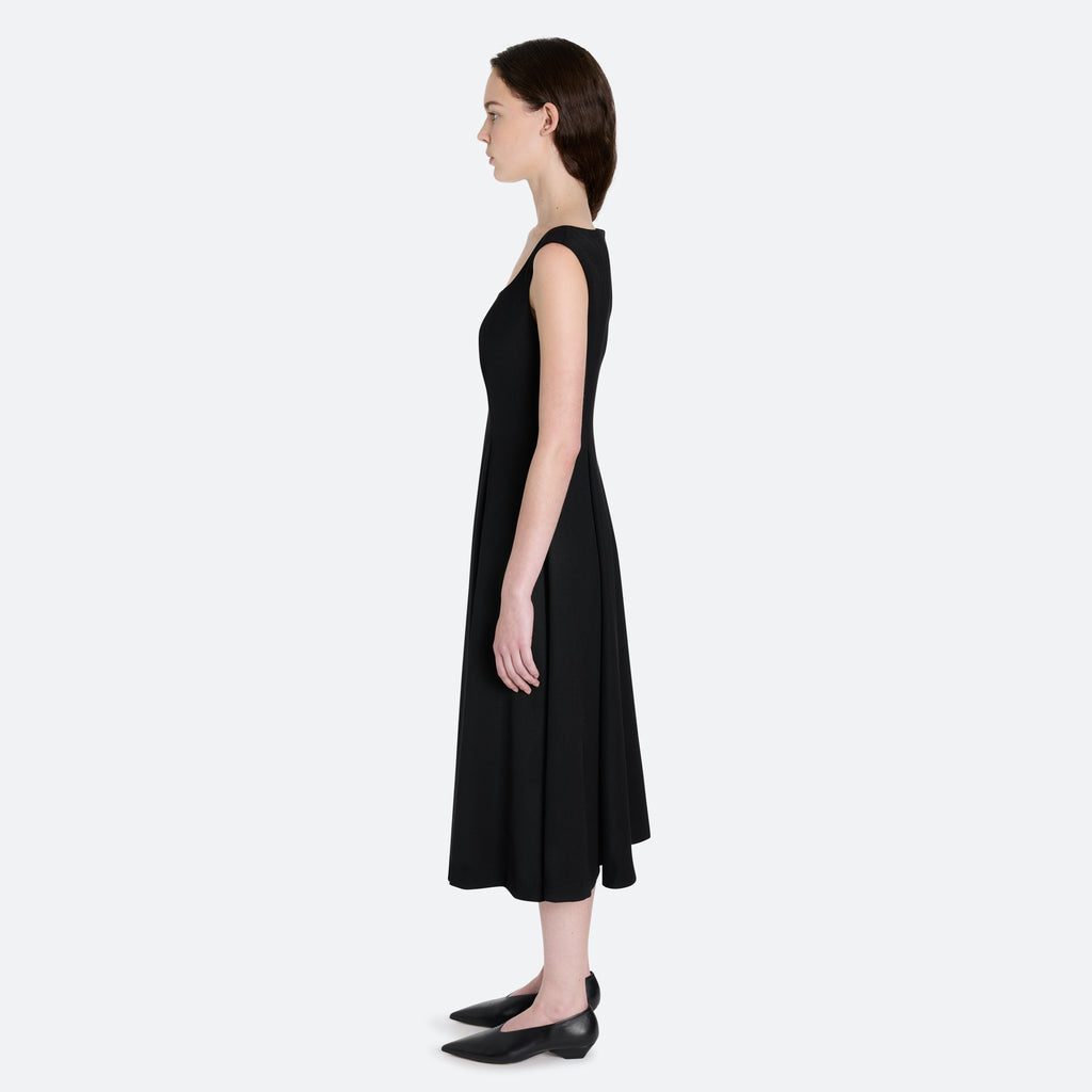 Wool Panel Dress