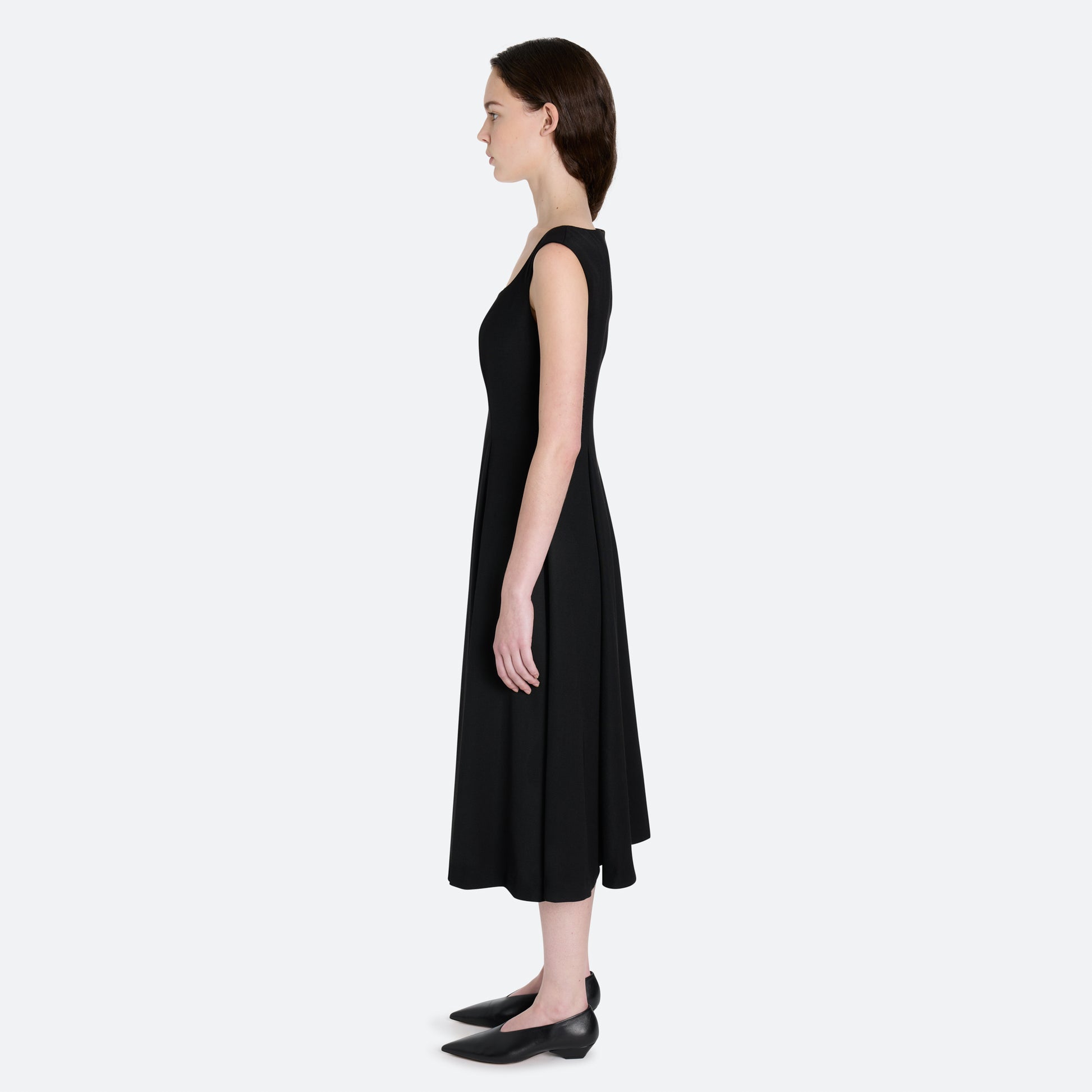 Wool Panel Dress