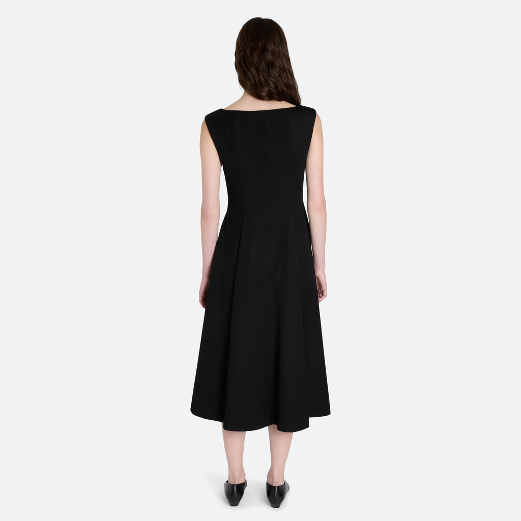Wool Panel Dress