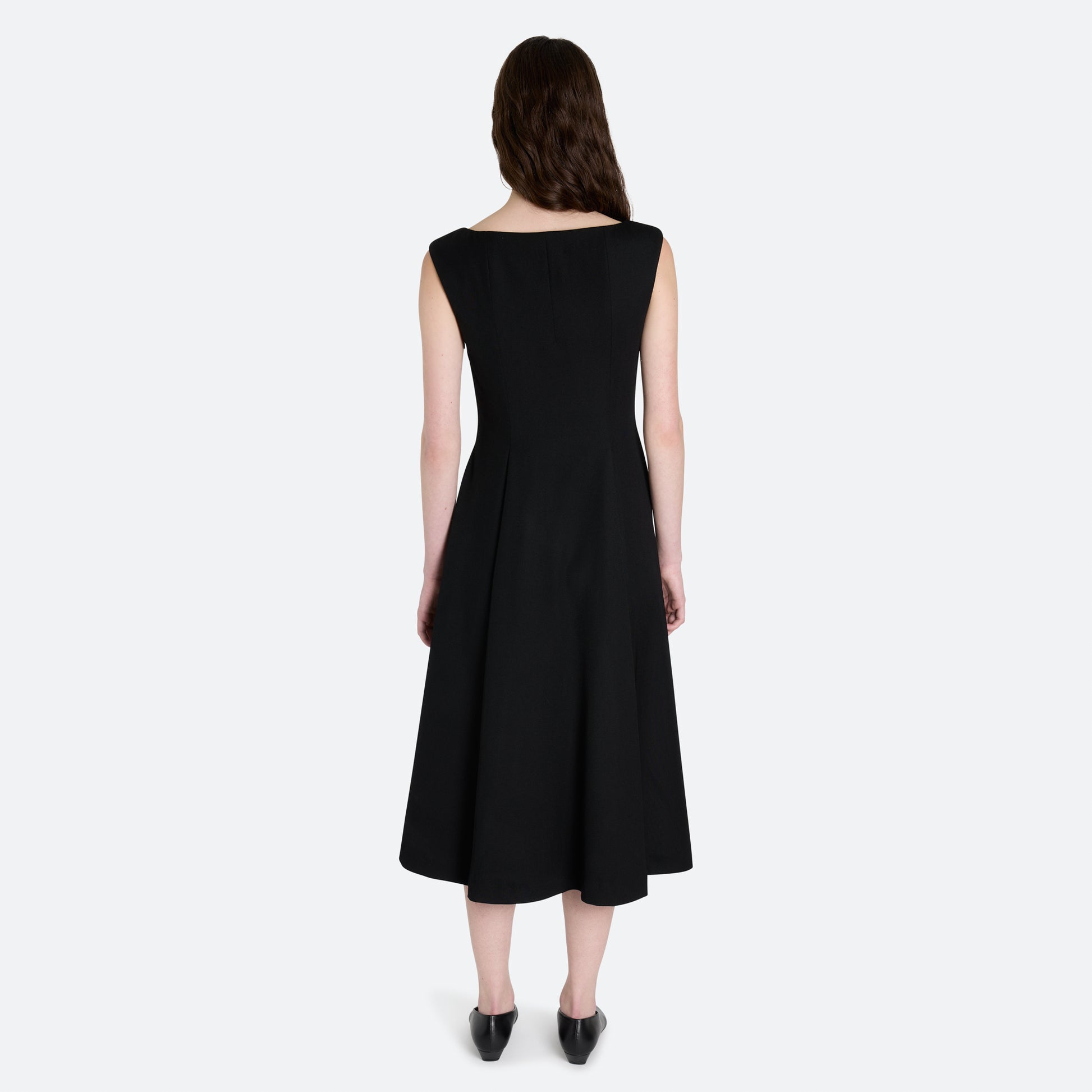 Wool Panel Dress