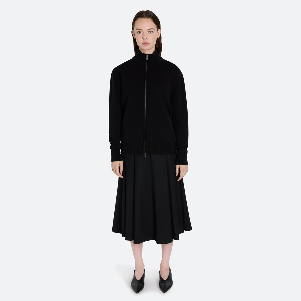 Cashmere Zip Sweater