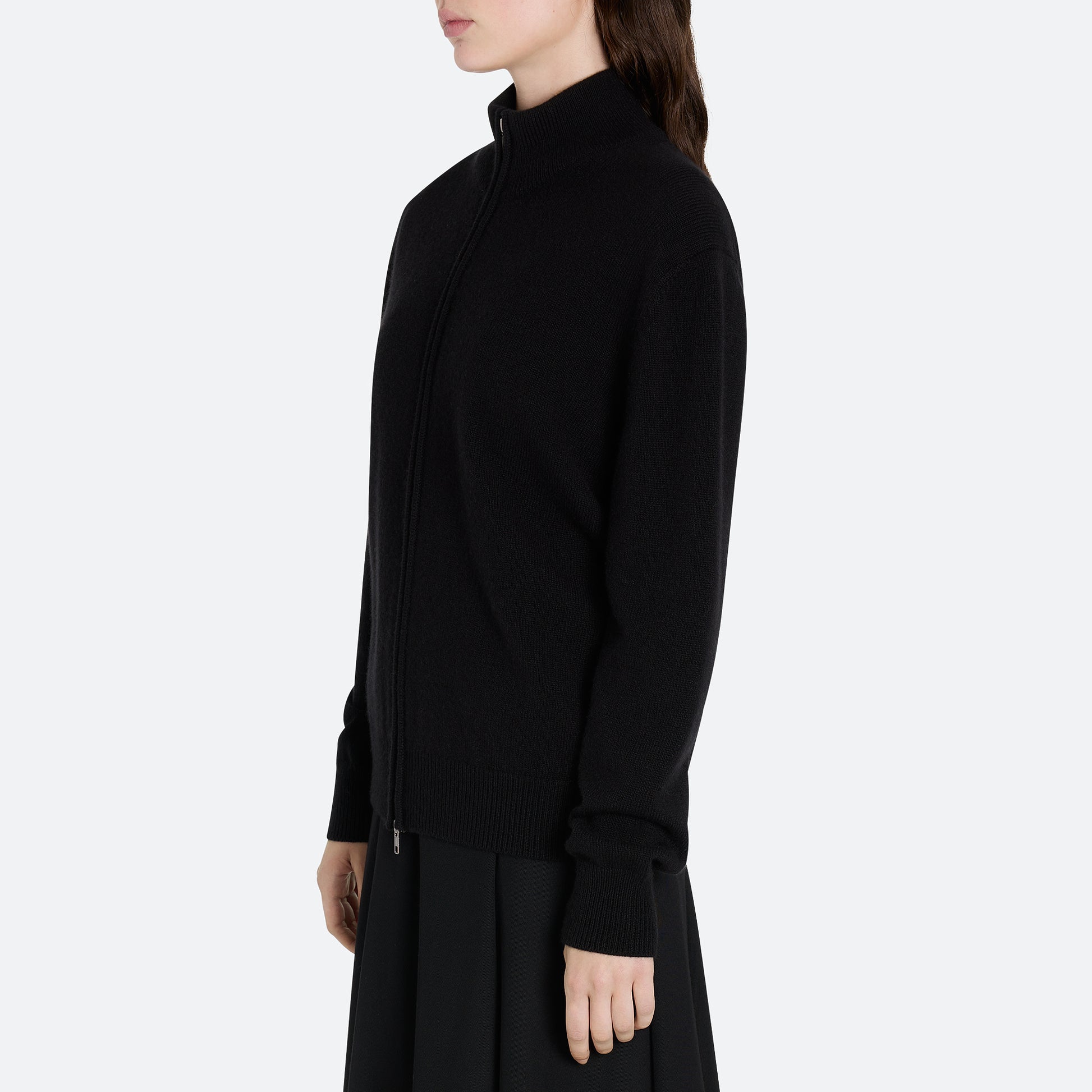 Cashmere Zip Sweater