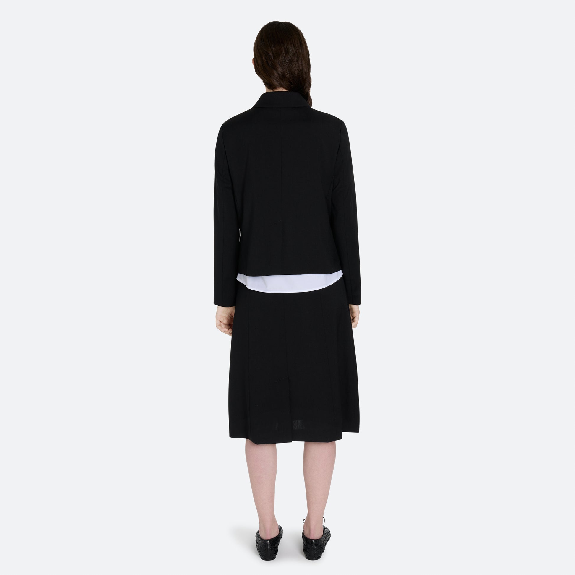 Mohair Wool Button Jacket