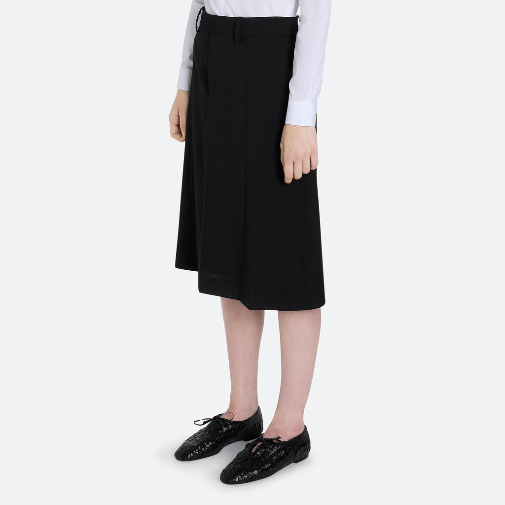 Mohair Wool Tailored Skirt
