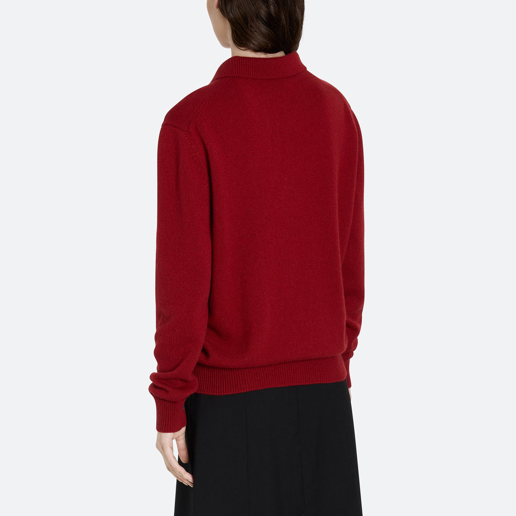 Cashmere Polo Sweater