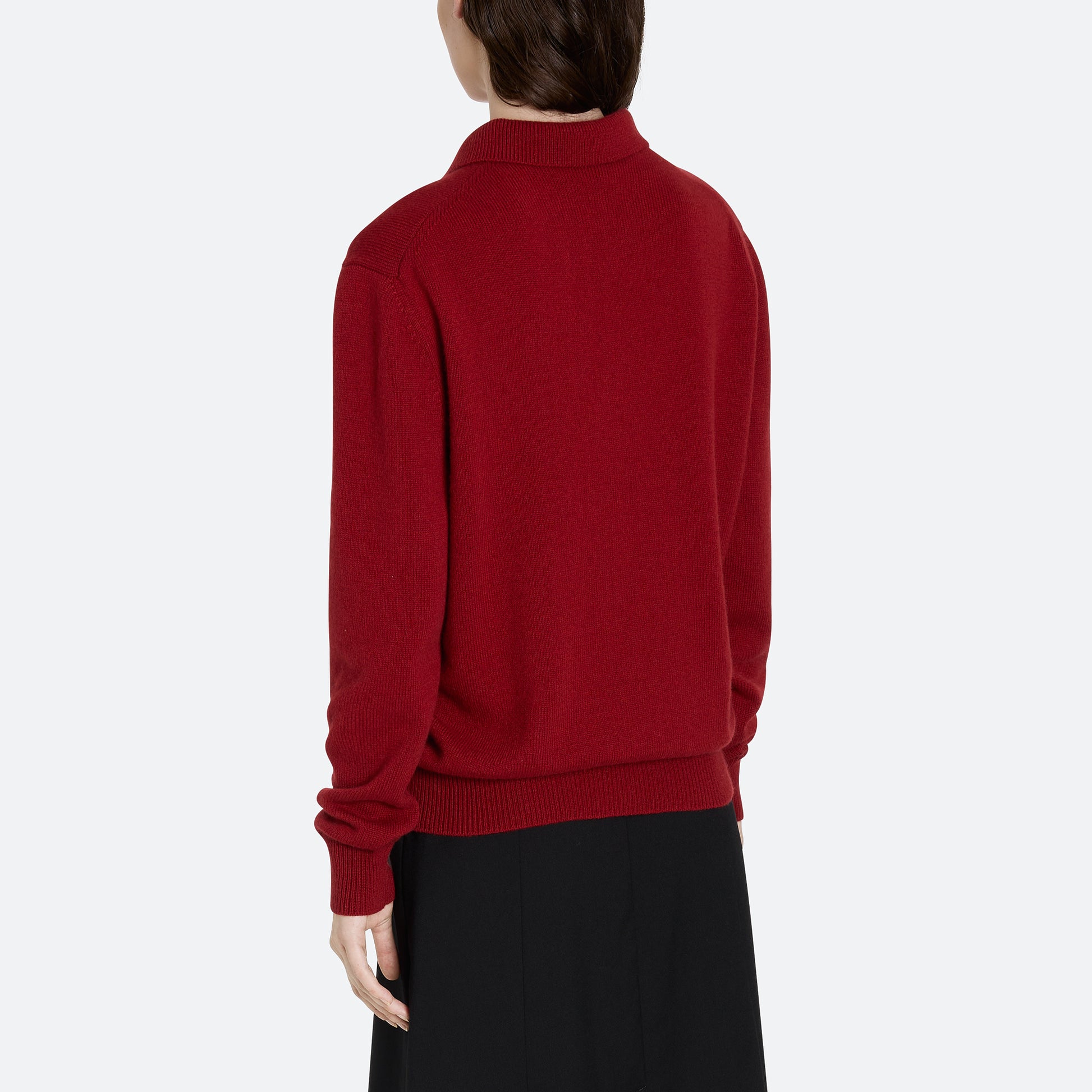 Cashmere Polo Sweater