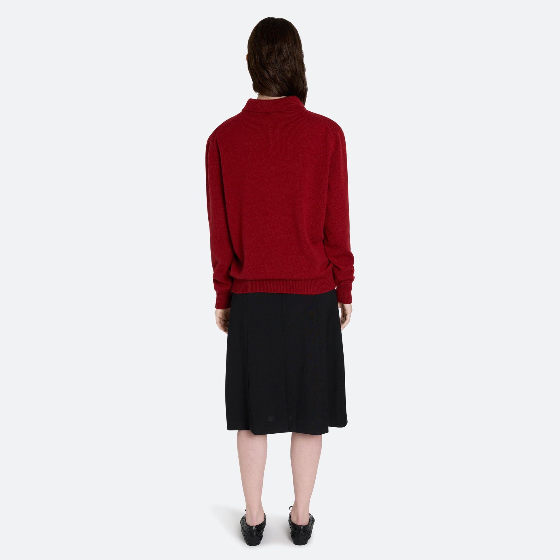 Cashmere Polo Sweater