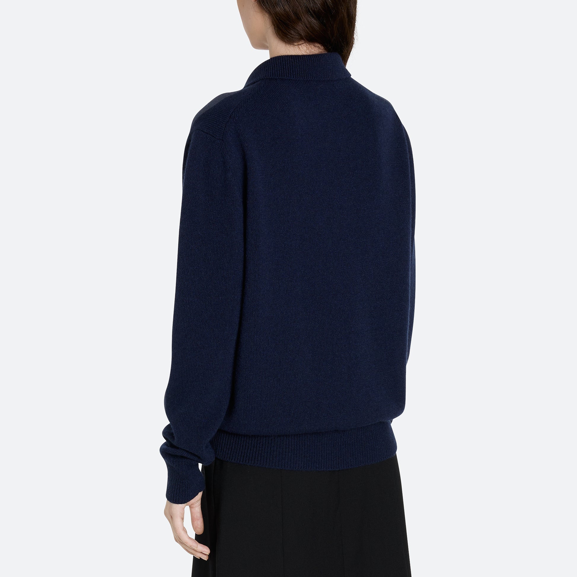 Cashmere Polo Sweater