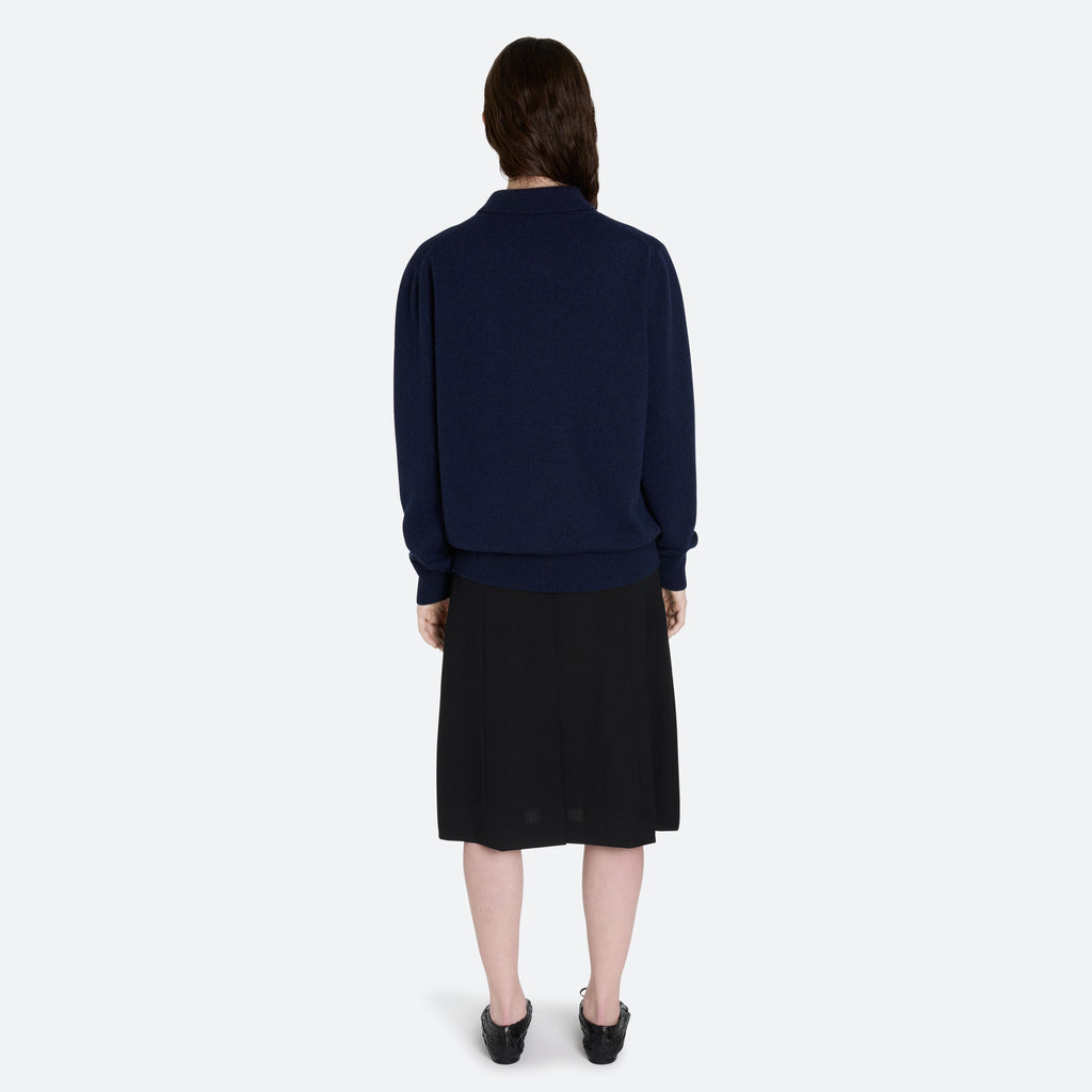 Cashmere Polo Sweater