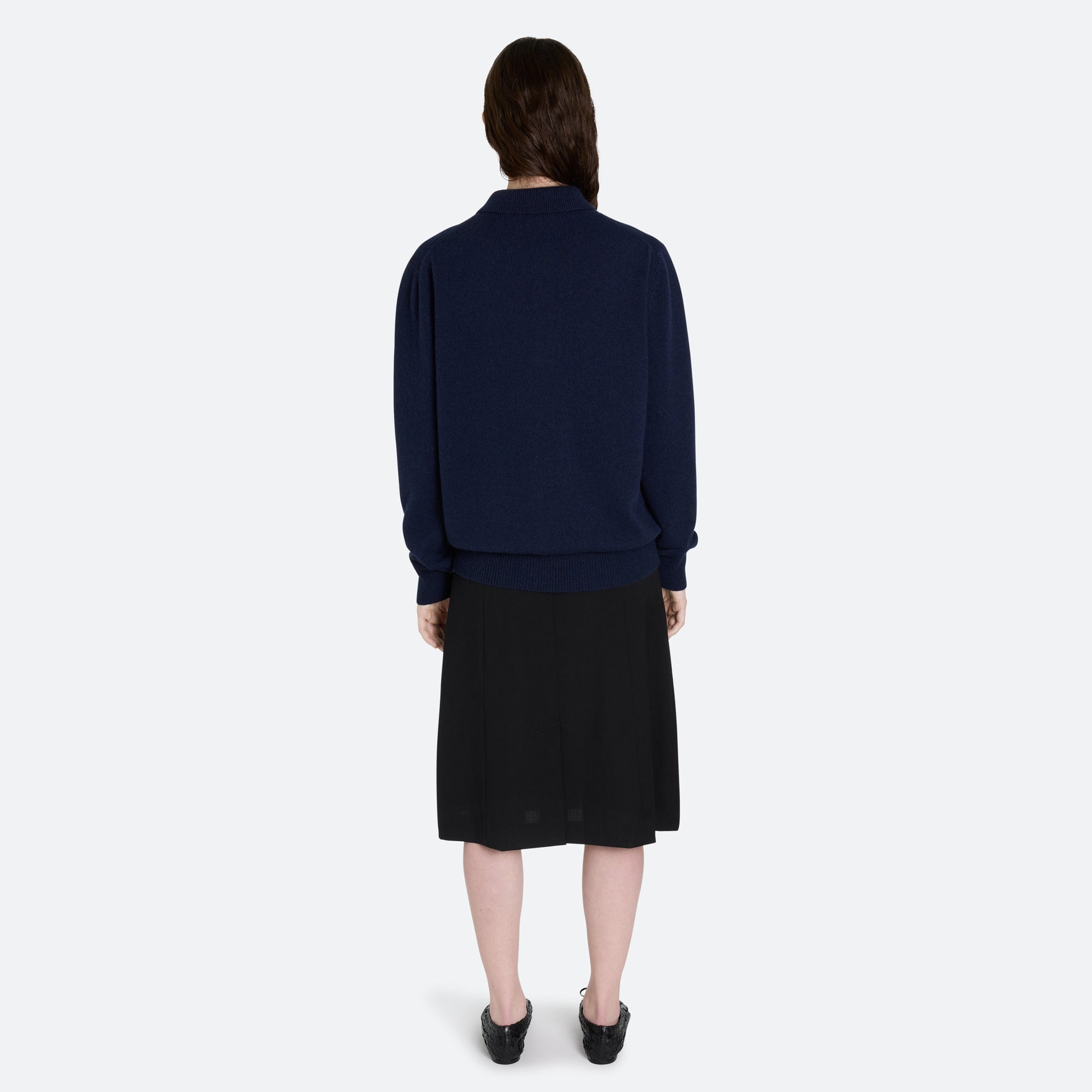 Cashmere Polo Sweater