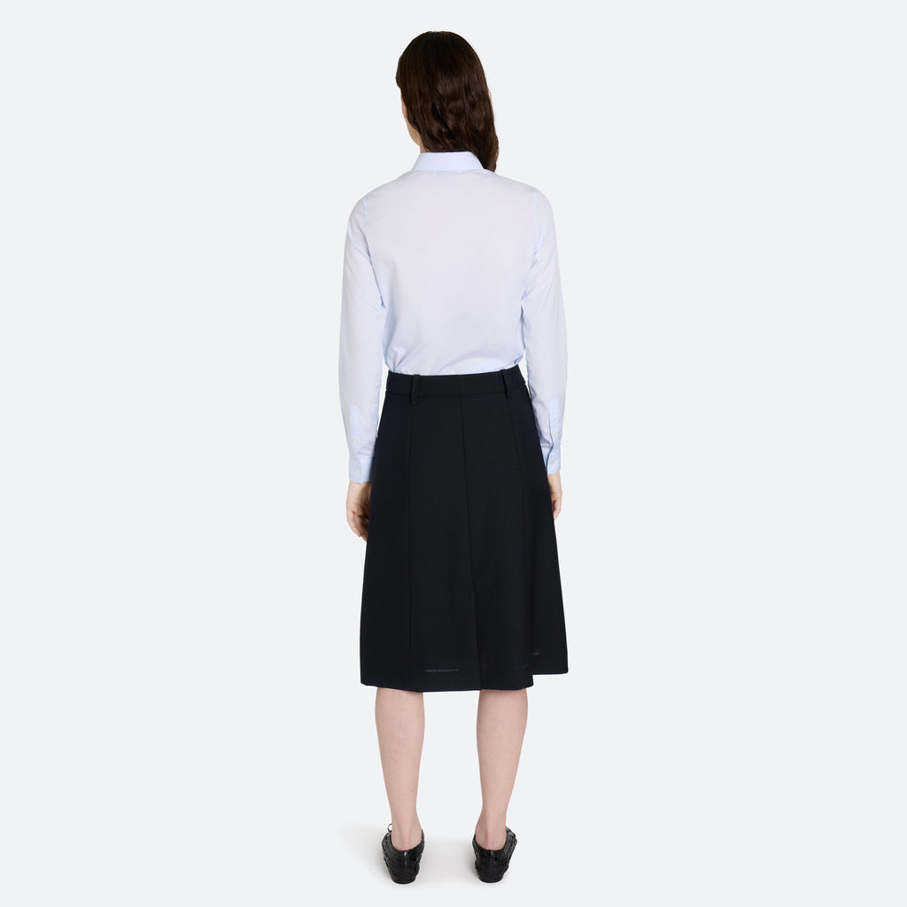 Wool Tailored Skirt