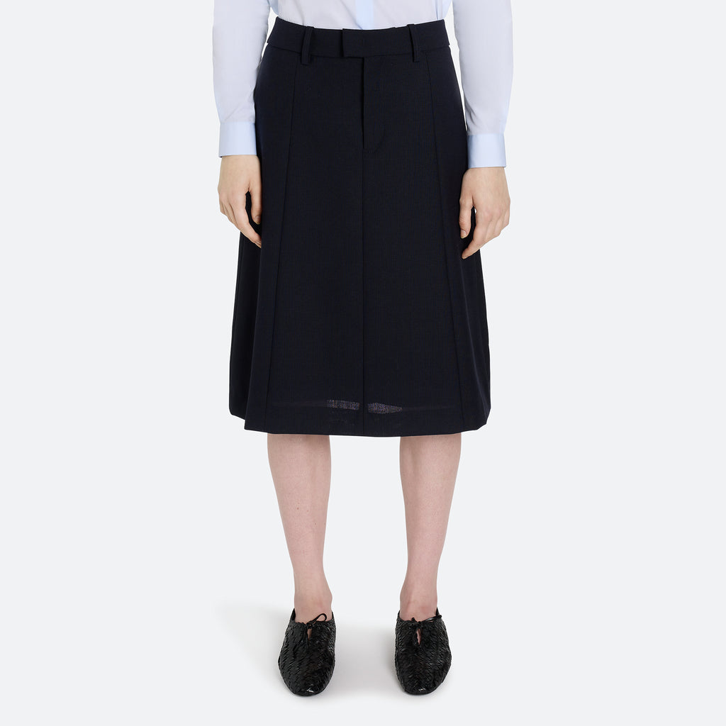 Wool Tailored Skirt