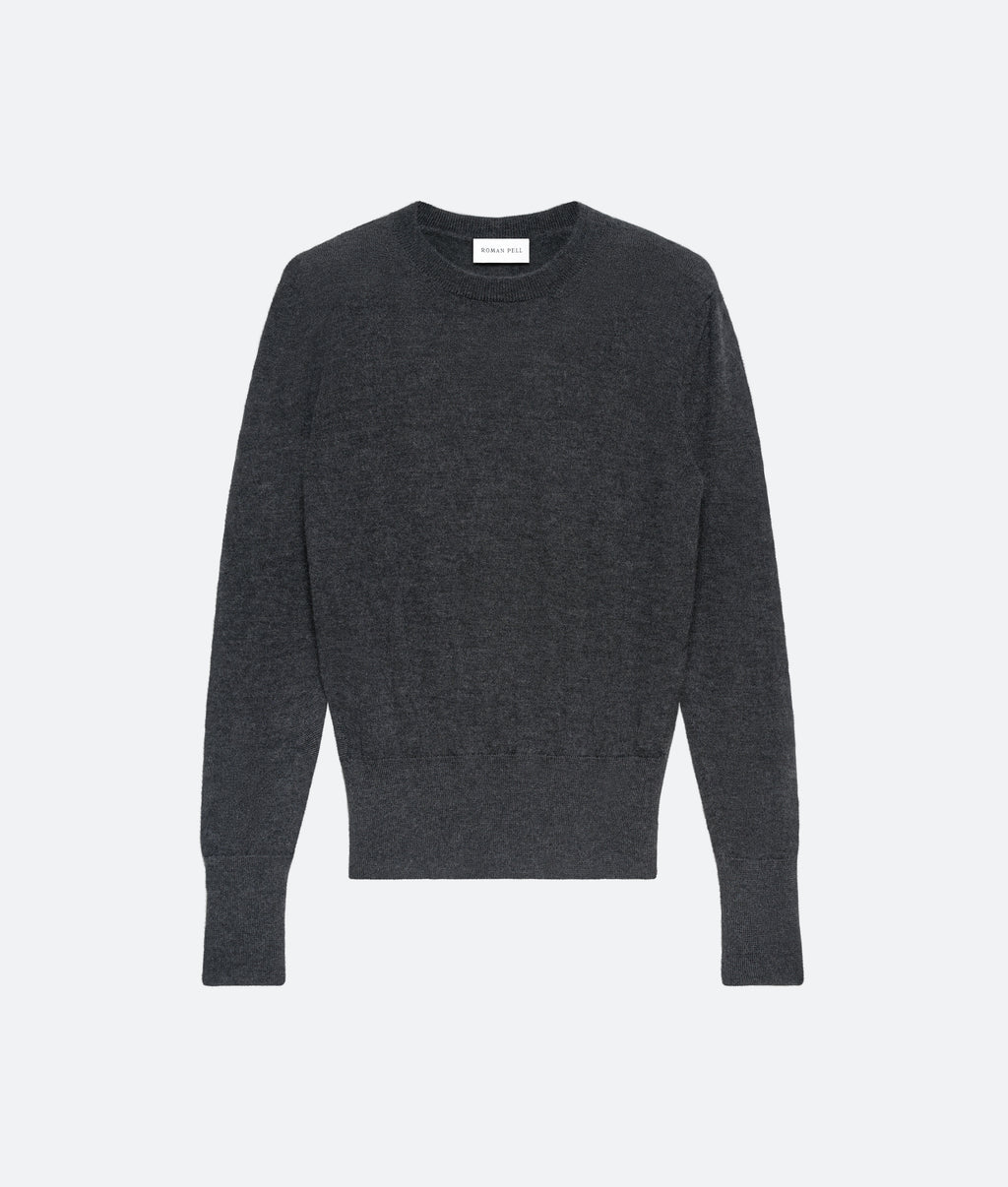 Cashmere Silk Knit Sweater