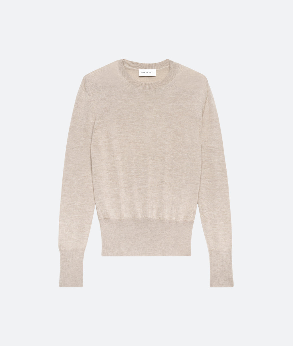 Cashmere Silk Knit Sweater