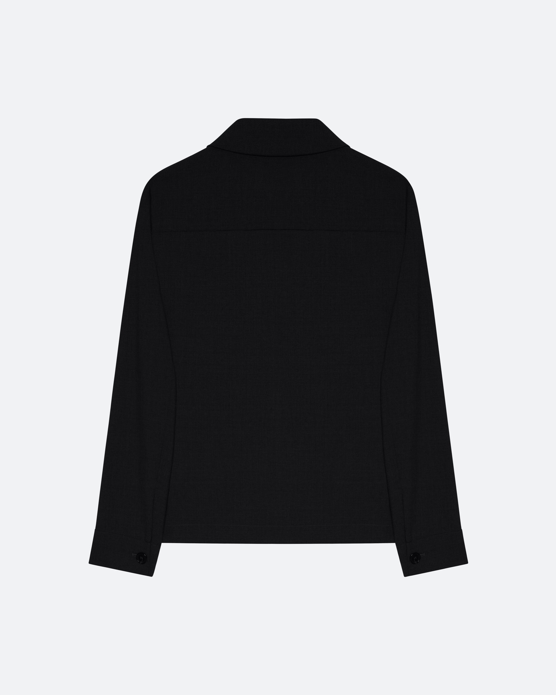 Wool Zip Blouson